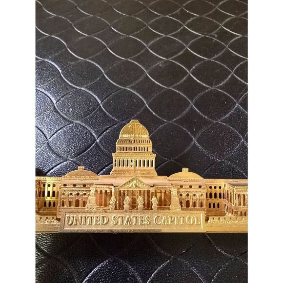 United States Capital Historical Society Christmas Ornament for 1997 Made In USA - Picture 7 of 8